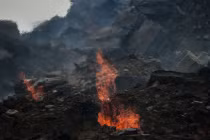 "Hỏa Diệm Sơn" thiêu đốt thị trấn than đá Ấn Độ