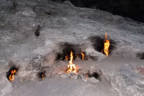 Kỳ bí lửa cháy bất diệt trong đá ở Thổ Nhĩ Kỳ