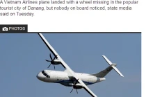 ATR 72 Vietnam Airlines rơi bánh "bình loạn" trên báo Tây