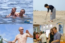 Các lãnh đạo thế giới làm gì khi đi nghỉ mát?