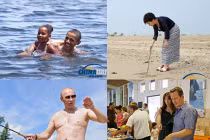 Các lãnh đạo thế giới làm gì khi đi nghỉ mát?