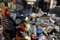 Lao công đình công, Madrid ngập chìm trong rác thải