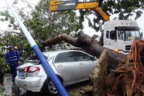 Cảnh tan hoang siêu bão Haiyan đánh vào TQ