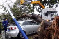 Cảnh tan hoang siêu bão Haiyan đánh vào TQ