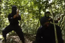 Xem học viên "ninja" khổ luyện trong rừng