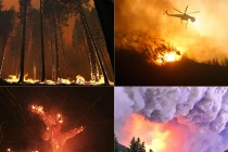 Cháy rừng dữ dội ở 11 bang miền Tây Mỹ