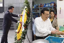 Thủ tướng TQ viếng lăng Bác, đi siêu thị ở Hà Nội