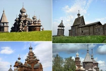Ngắm những nhà thờ bằng gỗ độc đáo ở Nga