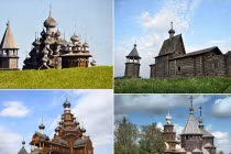 Ngắm những nhà thờ bằng gỗ độc đáo ở Nga