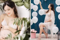 “Hot girl dân tộc” bụng bầu rạn nứt vẫn đẹp khó cưỡng