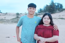 "Phát hờn" trước tình yêu của cặp đôi chàng gầy nàng béo 