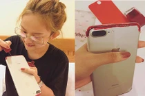 Thúy Vi "chơi ngông" làm hỏng iPhone 7 Plus mới toanh