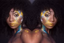 Cô gái người Việt gốc Phi ăn chay trường dự thi hoa hậu