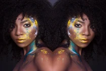 Cô gái người Việt gốc Phi ăn chay trường dự thi hoa hậu