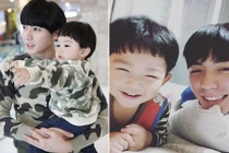 Cặp đôi bố con siêu đáng yêu gây bão mạng xã hội