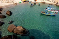 Giới trẻ trải nghiệm cuộc sống giống Robinson trên đảo Cù Lao Câu