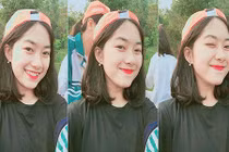 Nữ sinh 2001 xinh đẹp "chói chang" tựa nắng mùa hè gây sốt