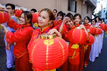 Những "nàng thơ" nổi bật trong Tết Nguyên tiêu ở Sài Gòn