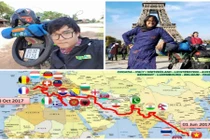 Ly kỳ: 8X Tiền Giang phượt từ VN sang Pháp bằng "Wave ghẻ" 