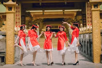 “Ngũ long công chúa” Bình Dương chụp ảnh đón Tết siêu đáng yêu 