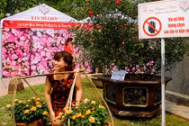 Thất vọng với Lễ hội hoa hồng, gái trẻ vẫn cố “tự sướng”