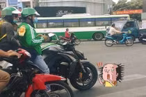 Xôn xao "xe ôm phân khối lớn" xuất hiện trên đường phố Việt