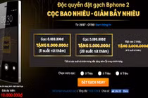 Hàng trăm người đặt mua dù Bphone 2 chưa ra mắt