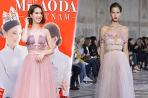 Soi những lần Ngọc Trinh diện váy nhái từ nhà mốt quốc tế 