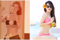 Nhã Phương gây chú ý khi diện bikini khoe thân hình gợi cảm