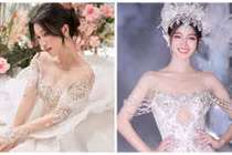 Á hậu Phương Nhi đẹp ngọt ngào khi hóa cô dâu