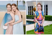 Mẹ vợ diễn viên Chi Bảo trẻ trung, sống sang chảnh