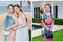 Mẹ vợ diễn viên Chi Bảo trẻ trung, sống sang chảnh