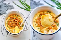 Cách làm món trứng hấp thịt băm đơn giản nhưng tuyệt ngon