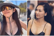 Kim Hiền khoe vòng một căng đầy... nhìn phát mê