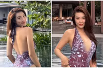 Á hậu Kim Duyên gây chú ý khi diện bikini đầy quyến rũ