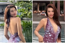 Á hậu Kim Duyên gây chú ý khi diện bikini đầy quyến rũ