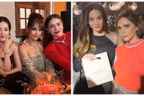 Hồ Ngọc Hà chung khung hình với Lưu Diệc Phi gây sốt