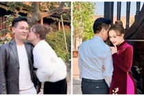 Diễn viên Hoàng Yến thân thiết với ca sĩ Huy Cường