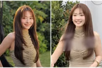 Lộ nhan sắc thật của Khả Ngân qua camera thường