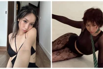 Con gái Mỹ Linh hút mắt với đồ cắt xẻ, xuyên thấu táo bạo	