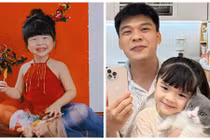 Con gái đáng yêu gây sốt của Trung “Ruồi”