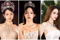 Đọ sắc Thanh Thủy - Thùy Linh - Ngọc Hằng sau Hoa hậu Việt Nam 2022