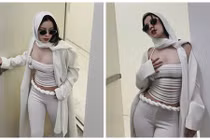 Chi Pu diện trang phục bó sát tôn vóc dáng gợi cảm