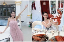 Phan Thị Mơ về biệt thự 10 tỷ đón kỳ nghỉ cùng bố mẹ