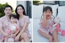 Hoa hậu Đỗ Mỹ Linh du lịch cùng chồng con