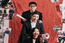 NSND Công Lý lần đầu làm điều này cùng hai con