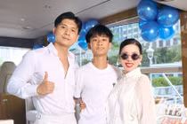 Con trai Lệ Quyên đón sinh nhật trên du thuyền