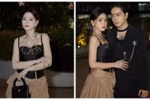 Thu Thủy khoe dáng nuột nà, đẹp đôi bên chồng kém 10 tuổi