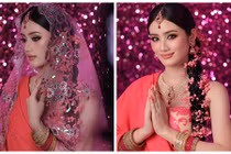 Ý Nhi khoe nhan sắc cuốn hút khi hóa cô gái Ấn Độ