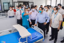 Khánh thành bệnh viện chuyên điều trị bệnh nhân COVID-19 nặng ở Hà Nội